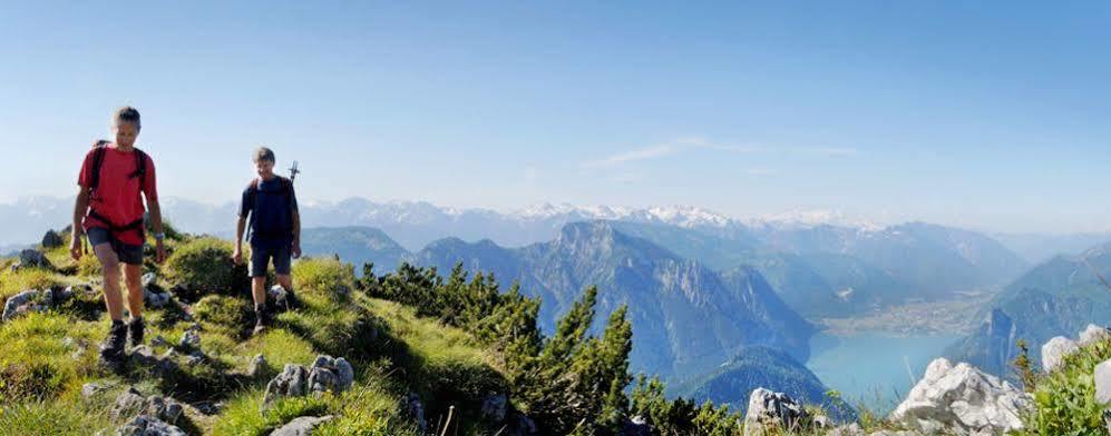 Hotel Hochsteg Guetl | Traunsee Salzkammergut Ebensee Bagian luar foto